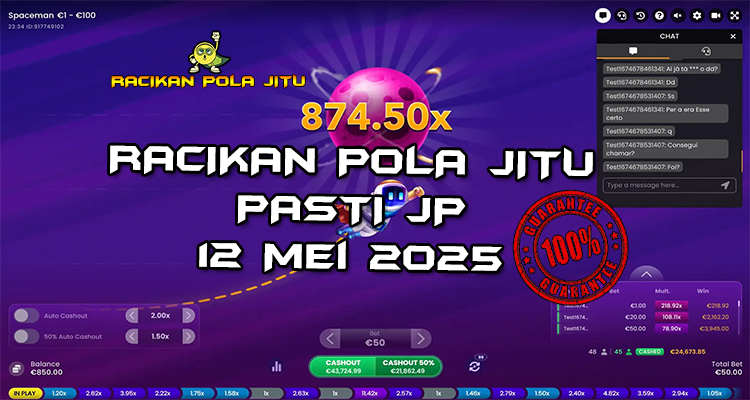 pola gacor spaceman 12 mei 2025