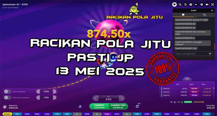 pola gacor spaceman 13 mei 2025