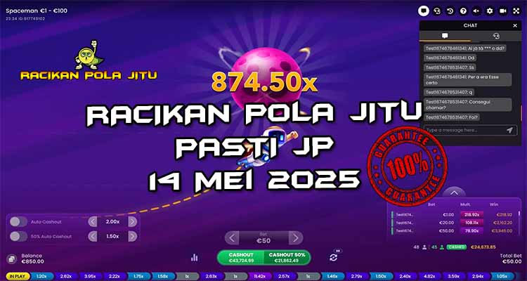 pola gacor spaceman 14 mei 2025
