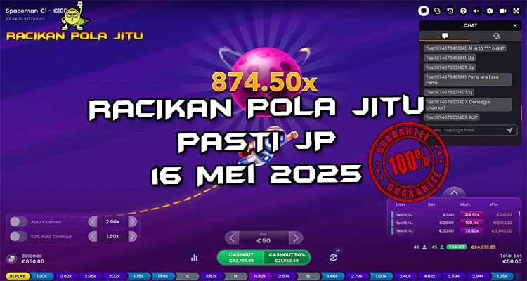 pola gacor spaceman 16 mei 2025