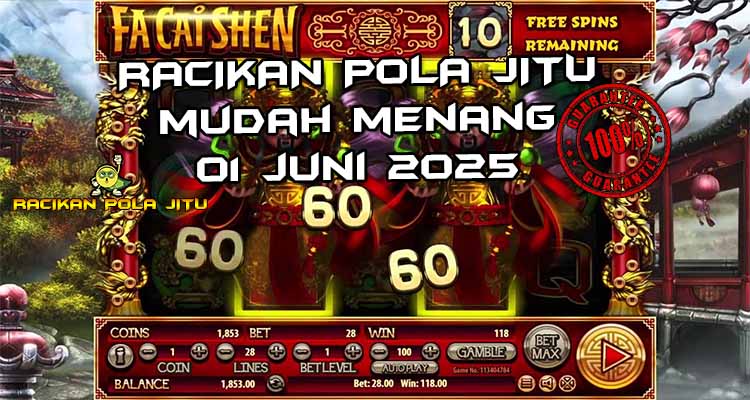 pola gacor Fa Cai Shen 01 juni 2025