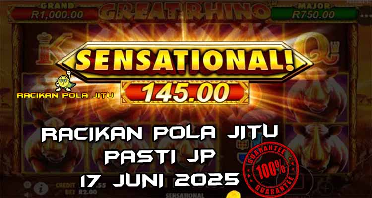 pola gacor Great Rhino 17 juni 2025