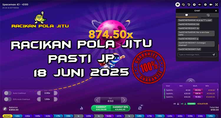 pola gacor spaceman 18 juni 2025