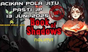 racikan pola jitu Book of Shadows 13 juni 2025