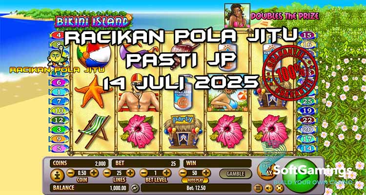 racikan pola jitu habanero bikini island terbaru