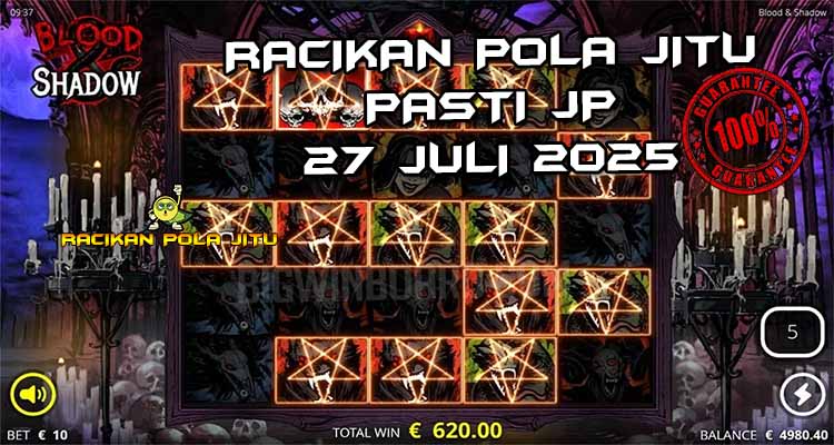 Trik Slot Blood & Shadow Nolimit City saat Ritual Spins aktif dan pengali mencapai puncak