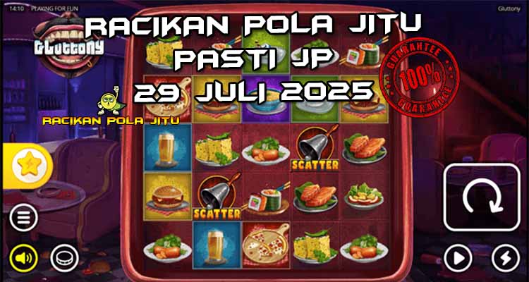 Trik Slot Gluttony 29 Juli saat Feast Spins aktif dan Beast menggandakan simbol makanan