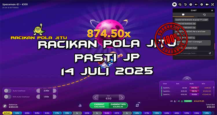 racikan pola jitu crash slot spaceman terbaru