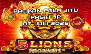 Pola gacor 5 Lions Megaways dengan Tumble Feature Pragmatic Play
