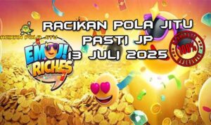 Pola menang Emoji Riches dengan Wild dari Racikan Pola Jitu