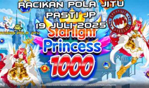 strategi menang Starlight Princess 1000