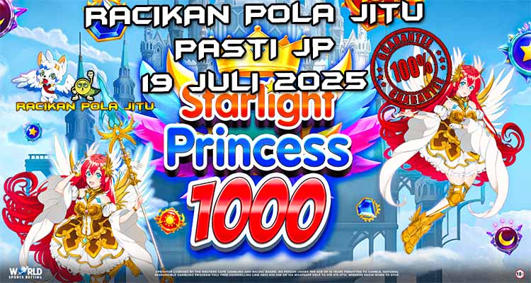 strategi menang Starlight Princess 1000