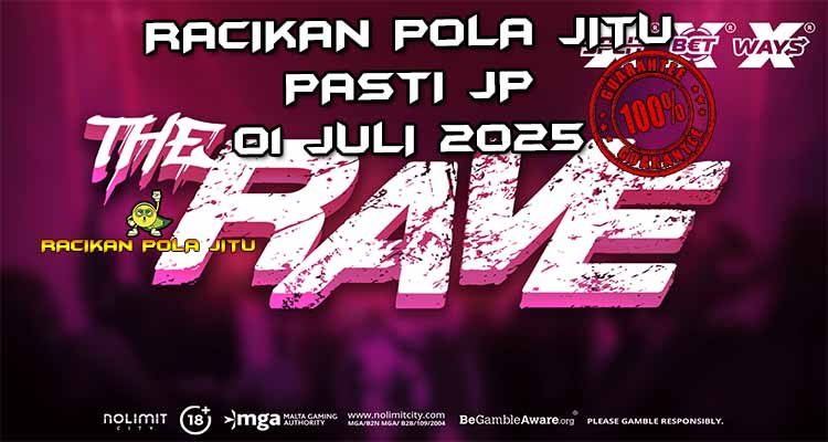strategi slot The Rave Nolimit City dengan racikan pola jitu terbaru