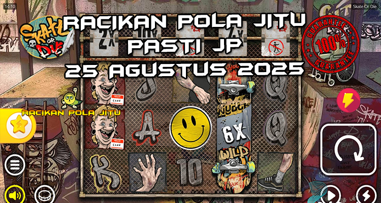 Tabel strategi Racikan Pola Jitu Skate or Die di Rajaslot 25 Agustus 2025 dengan pola taruhan.