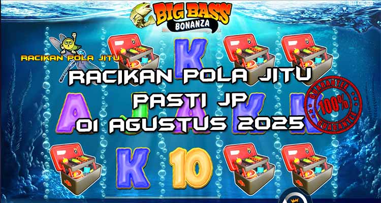 Tabel strategi Racikan Pola Jitu Big Bass Bonanza 1 Agustus 2025 dengan pola taruhan dinamis.