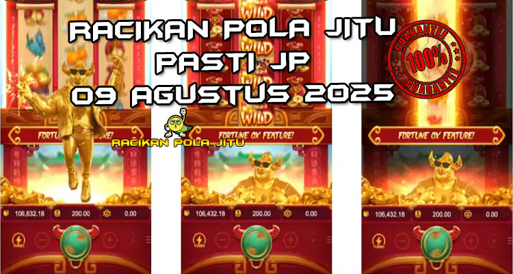 Tabel strategi Racikan Pola Jitu Fortune Ox di Rajaslot 9 Agustus 2025 dengan ritme taruhan dinamis.