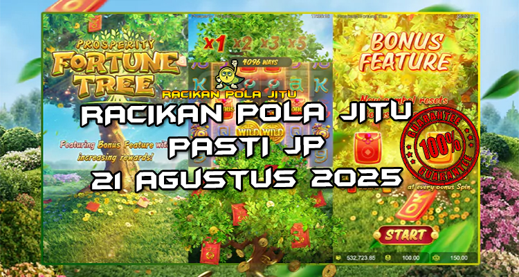 Tabel strategi Racikan Pola Jitu Fortune Tree di Rajaslot 21 Agustus 2025 dengan pola taruhan.
