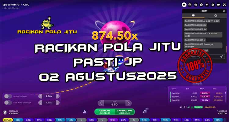 Tabel strategi Racikan Pola Jitu Spaceman 2 Agustus 2025 dengan pola taruhan kosmik.