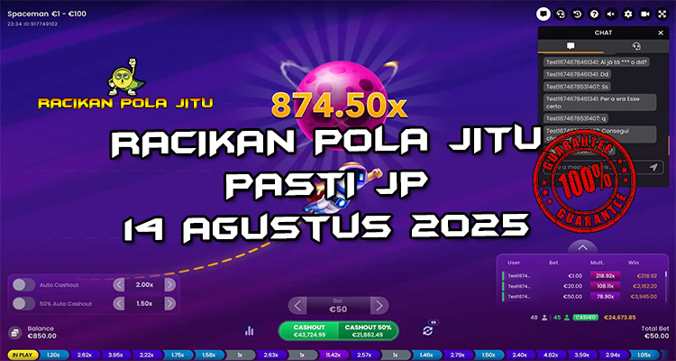 Tabel strategi Racikan Pola Jitu Spaceman di Rajaslot 14 Agustus 2025 dengan pola taruhan kosmik.