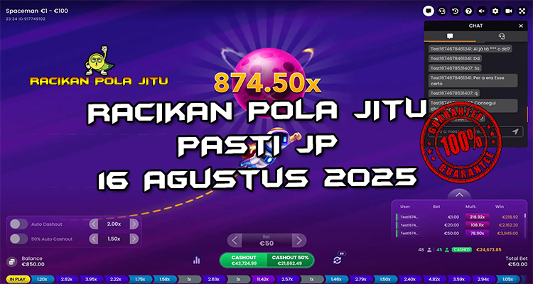 Tabel strategi Racikan Pola Jitu Spaceman di Rajaslot 16 Agustus 2025 dengan pola taruhan kosmik.