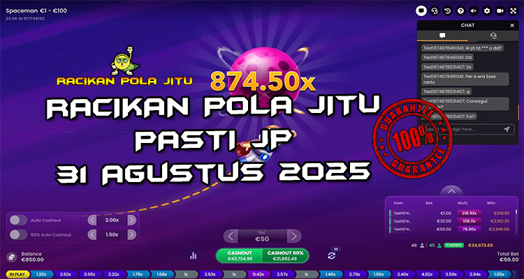 Tabel strategi Racikan Pola Jitu Spaceman di Rajaslot 30 Agustus 2025 dengan pola taruhan orbit antarplanet.