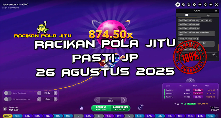 Tabel strategi Racikan Pola Jitu Spaceman di Rajaslot 26 Agustus 2025 dengan pola taruhan kosmik.