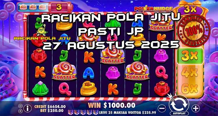Tabel strategi Racikan Pola Jitu Sweet Powernudge di Rajaslot 27 Agustus 2025 dengan pola taruhan manis.