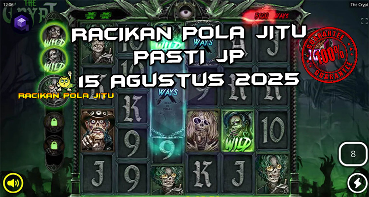 Tabel strategi Racikan Pola Jitu The Crypt di Rajaslot 15 Agustus 2025 dengan pola taruhan.