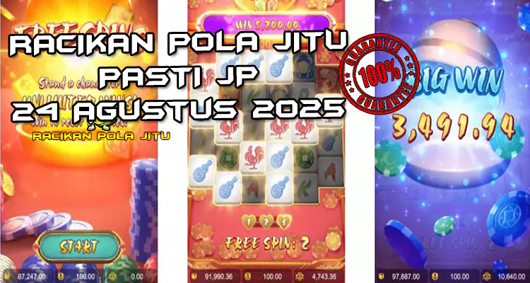Tabel strategi Racikan Pola Jitu Win Win Fish Prawn Crab di Rajaslot 24 Agustus 2025 dengan pola taruhan.