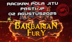 Viking liar di Barbarian Fury dengan xNudge Wilds untuk Racikan Pola Jitu 1 Agustus 2025.