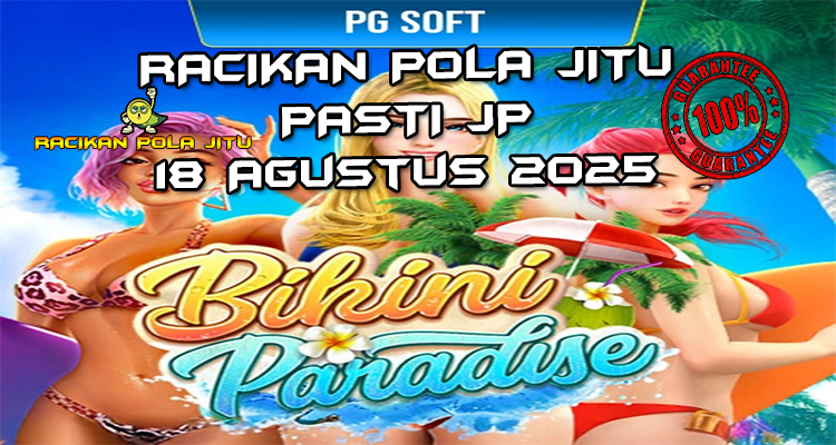 Bikini berkilau Bikini Paradise dengan Free Spins untuk Racikan Pola Jitu Bikini Paradise di Rajaslot 18 Agustus 2025.