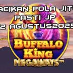Bison liar di savana Buffalo King Megaways untuk Racikan Pola Jitu 1 Agustus 2025.