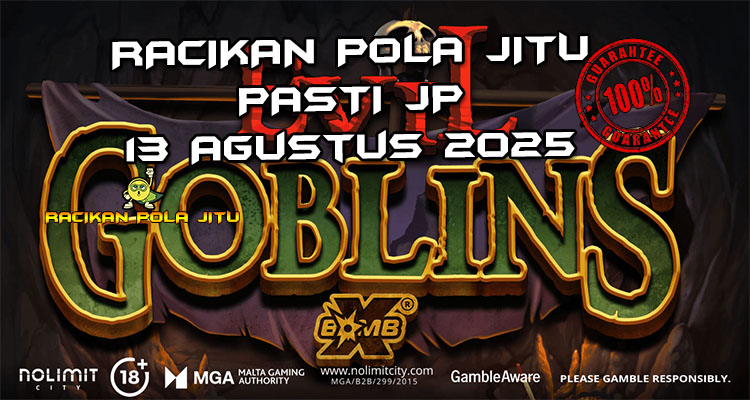 Goblin jahat Evil Goblins xBomb dengan xBomb untuk Racikan Pola Jitu Evil Goblins xBomb di Rajaslot 13 Agustus 2025.