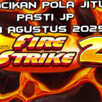 Simbol api di Fire Strike 2 dengan Sticky Wilds untuk Racikan Pola Jitu 1 Agustus 2025.