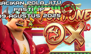 Kerbau emas Fortune Ox dengan Ox Wilds untuk Racikan Pola Jitu di Rajaslot 9 Agustus 2025.