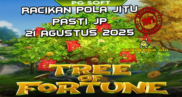 Pohon emas Fortune Tree dengan Free Spins untuk Racikan Pola Jitu Fortune Tree di Rajaslot 21 Agustus 2025.