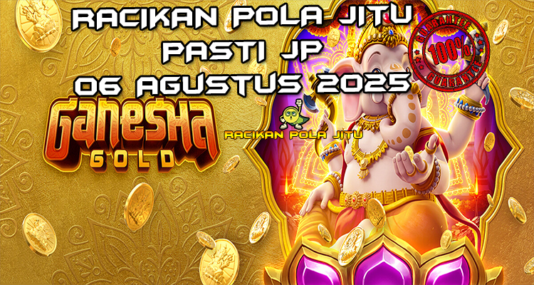 Dewa Ganesha di Ganesha Gold dengan Free Spins untuk Racikan Pola Jitu 6 Agustus 2025.