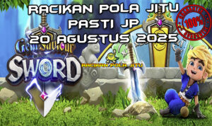 Pahlawan pedang Gem Saviour Sword dengan Free Spins untuk Racikan Pola Jitu Gem Saviour Sword di Rajaslot 20 Agustus 2025.