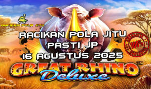 Badak Great Rhino Deluxe dengan Free Spins untuk Racikan Pola Jitu Great Rhino Deluxe di Rajaslot 16 Agustus 2025.