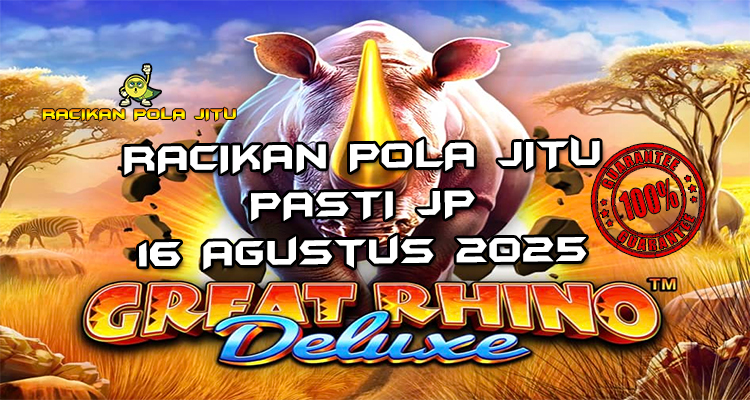 Badak Great Rhino Deluxe dengan Free Spins untuk Racikan Pola Jitu Great Rhino Deluxe di Rajaslot 16 Agustus 2025.