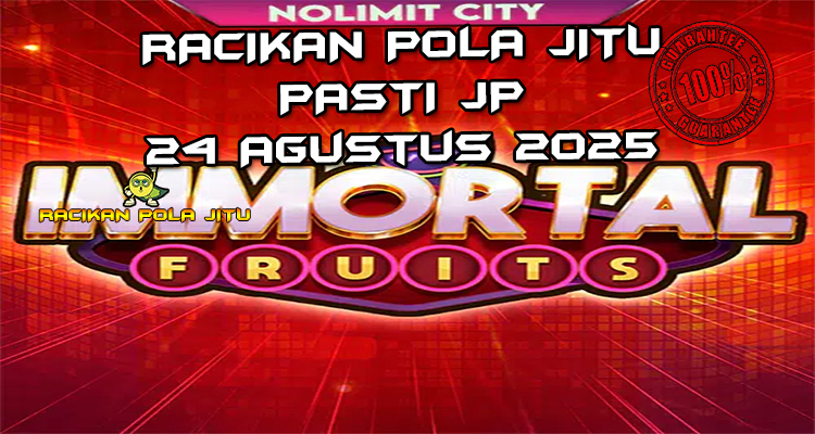 Buah neon Immortal Fruits dengan Free Spins untuk Racikan Pola Jitu Immortal Fruits di Rajaslot 24 Agustus 2025.
