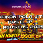 Buku kuno John Hunter and the Book of Tut dengan Free Spins untuk Racikan Pola Jitu di Rajaslot 12 Agustus 2025.