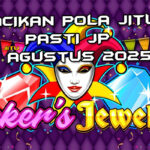 Permata joker Joker's Jewels dengan Scatter Bonus untuk Racikan Pola Jitu Joker's Jewels di Rajaslot 18 Agustus 2025.