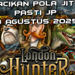 Dinosaurus London Hunter dengan Free Spins untuk Racikan Pola Jitu London Hunter di Rajaslot 18 Agustus 2025.