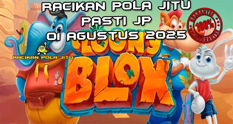 Karakter kartun dengan Loony Cannon di Loony Blox untuk Racikan Pola Jitu 1 Agustus 2025.