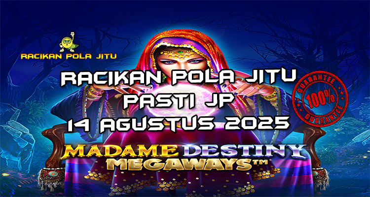 Bola kristal Madame Destiny Megaways dengan Free Spins untuk Racikan Pola Jitu Madame Destiny Megaways di Rajaslot 14 Agustus 2025.