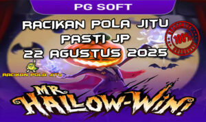 Labu Halloween Mr. Hallow-Win dengan Free Spins untuk Racikan Pola Jitu Mr. Hallow-Win di Rajaslot 22 Agustus 2025.