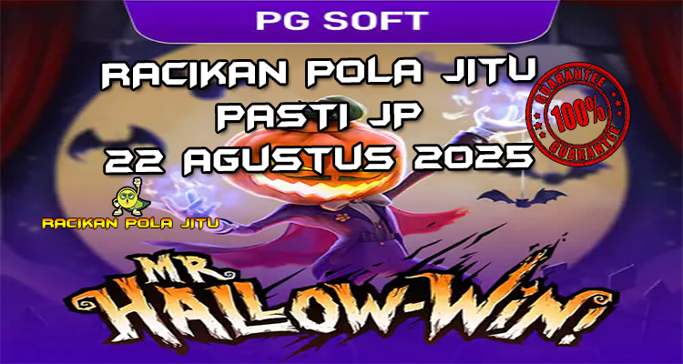 Labu Halloween Mr. Hallow-Win dengan Free Spins untuk Racikan Pola Jitu Mr. Hallow-Win di Rajaslot 22 Agustus 2025.