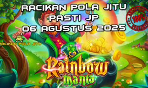 Dunia pelangi Rainbowmania dengan Expanding Wilds untuk Racikan Pola Jitu 6 Agustus 2025.
