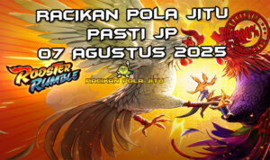Arena sabung ayam Rooster Rumble dengan Sticky Wilds untuk Racikan Pola Jitu 7 Agustus 2025.
